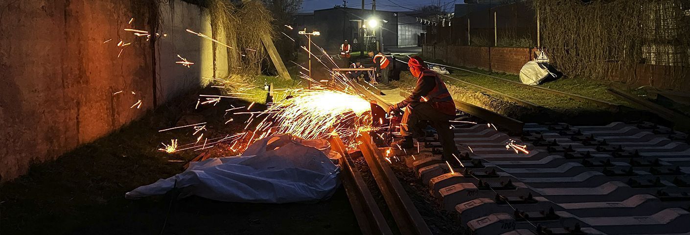 Капитальный ремонт Ж/Д путей и стрелочного перевода на территории терминала в Краснодаре